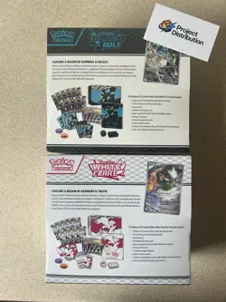 Black Bolt and White Flare ETB - Pokemon TCG New & Sealed - IN HAND - Image 4