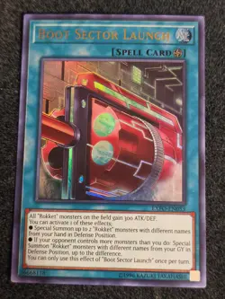 Yu-Gi-Oh! Boot Sector Launch / EXFO EN053 Unl Edition LP Ultra Rare - Image 1