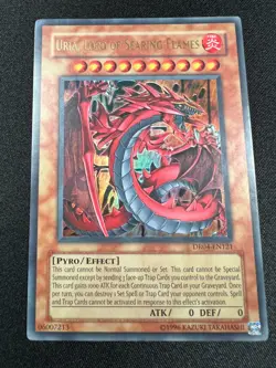 Yu-Gi-Oh! Uria, Lord of Searing Flames (NM) DR04-EN121 Dark Revelation 4 - Image 1