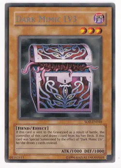 Dark Mimic LV3 SOD-EN010 Soul of the Duelist Unlimited - - Image 1