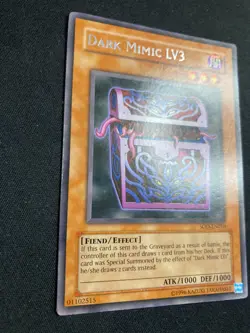 Dark Mimic LV3 SOD-EN010 Soul of the Duelist Unlimited - LP - Goat Format - Image 2