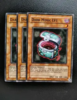Yu-Gi-Oh - Dark Mimic LV1 3X - Full Playset - Image 1