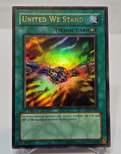 United We Stand LON-049 Ultra Rare 1st Edition Yugioh 6246 - Image 1