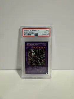 2003 Yu-Gi-Oh Dark Paladin DMG-001 PSA 8 NM MINT - Image 1