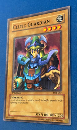 CELTIC GUARDIAN - Yu-Gi-Oh TCG #LOB-007 * 1st Edition * Ultra Rare - Image 3