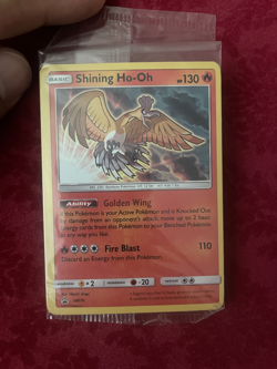 Pokemon TCG Shinning Ho-oh SM70 *SEALED* , Black Star Promo (NM) - Image 1