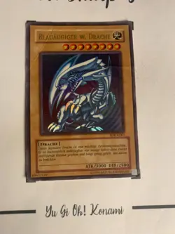 BLAUAUGIGER W. DRACHE - SDK-G001 DEUTSCH Yu-Gi-Oh! CARD GAME ULTRA RARE HOLO - Image 2