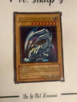 BLAUAUGIGER W. DRACHE - SDK-G001 DEUTSCH Yu-Gi-Oh! CARD GAME ULTRA RARE HOLO - Image 3