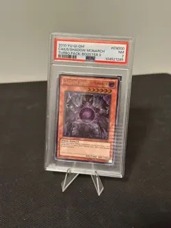 Caius the Shadow Monarch TU03-EN000 YuGiOh Turbo Pack: Booster Three - PSA 7 - Image 1