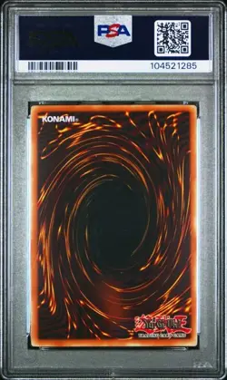 Caius the Shadow Monarch TU03-EN000 YuGiOh Turbo Pack: Booster Three - PSA 7 - Image 3