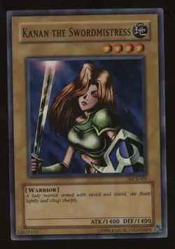 2003 Yu-Gi-Oh! Kanan the Swordmistress Kanan the Swordmistress WCS 001 - Image 1