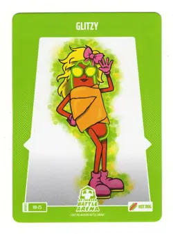 Glitzy 2025 Bo Jackson Battle Arena Alpha Update Hot Dog Card #HD-25 - Image 1