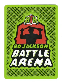 Glitzy 2025 Bo Jackson Battle Arena Alpha Update Hot Dog Card #HD-25 - Image 2