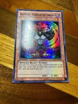 Blackwing - Hurricane the Tornado DRLG-EN029 1st Edition Super Rare LP + BONUS - Image 1