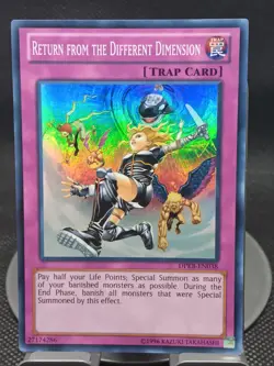 Yugioh Return From The Different Dimension DPKB-EN038 Super Rare - Image 1