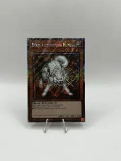 Yu-Gi-Oh! Ryko, Lightsworn Hunter RA02-EN003 Platinum Rare 1st Ed NM/M - Image 1