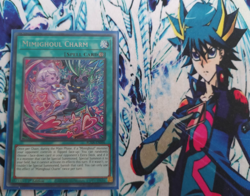 Yu Gi Oh - Mimighoul Charm - ROTA-EN096 - Secret Rare - 1st Edition - Near Mint - Image 1