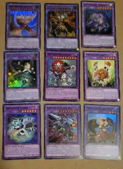 Yugioh Card Lot Fusion Monsters X9 Super Rare 1st Edition (#3) - Image 1
