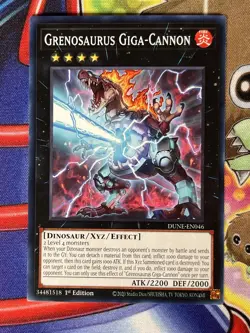 Yugioh Grenosaurus Giga-Cannon DUNE-EN046 Single - Image 1