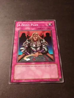 Yu-Gi-Oh! A Feint Plan Common Trap Card LOD-032 LP - Image 1