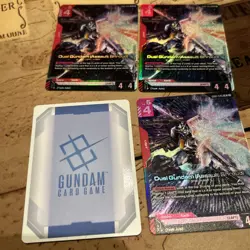 Duel Gundam Assault Shroud - GD01-045 LR GUNDAM TCG CARD GAME FOIL ENGLISH x4 - Image 3