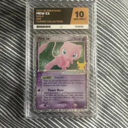 2021 Pokemon Celebrations Classic Collection 88/92 Mew EX ACE Graded Gem Mint 10 - Image 1
