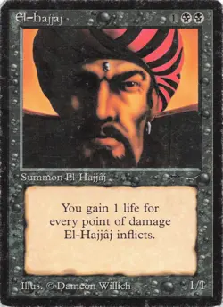 MTG - El-Hajjaj - Arabian Nights - Image 1
