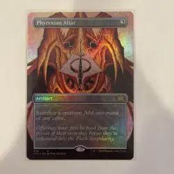 Mtg Phyrexian Altar Foil 2022 Magic Card used R 396 - Image 1