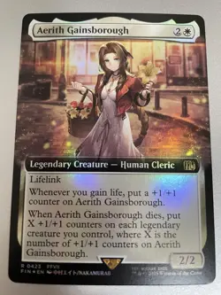 MTG Aeris Gainesbourg Extended English Foil Card Single Play Set - Image 1