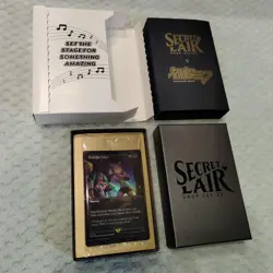 Hatsune Miku Secret Lair Foil Summer Magic the Gathering MTG Collectible - Image 1