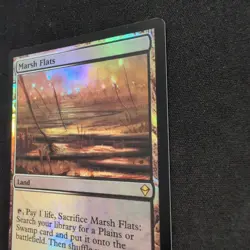 MTG Wetland Tidal Flats Zen Foil English Version Collectible Card - Image 5