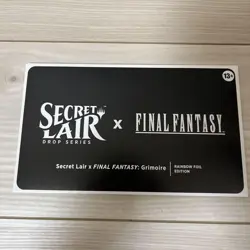 Secret Lair Final Fantasy Grimoire Foil MTG English Summer Superdrop 2025 - Image 2