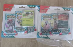 2 x Pokemon Journey Together Triple Blister Packs - 3 Booster in each - 2025 - Image 1