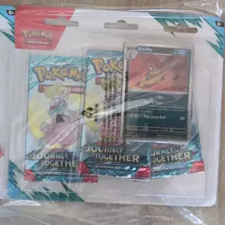 2 x Pokemon Journey Together Triple Blister Packs - 3 Booster in each - 2025 - Image 4