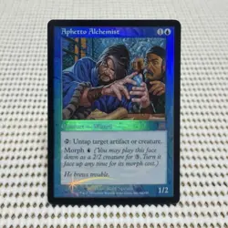 MTG Foil Affeetss Alchemist Ons English Magic Card Blue Play Used - Image 1