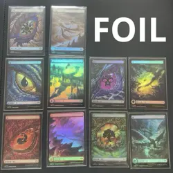 Tarkir Dragonstorm Foil Full Art Basic Land MTG - Image 1