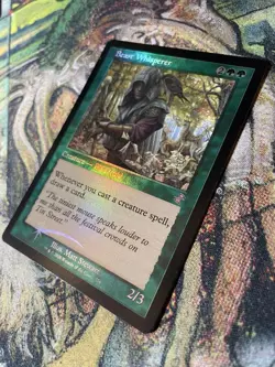 MTG Beast Whisperer TSR Foil Old Frame Collectible Card - Image 3