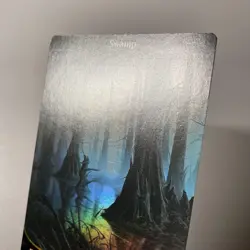 MTG Unhinged Foil Swamp English Version NM Card - Image 2