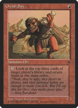 Orcish Spy - Fallen Empires - MTG Rare English Non Foil - Image 1
