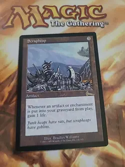 Magic The Gathering Urza's Legacy - Scrapheap - MTG - LP - Image 1