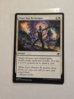 Dual-Sun Technique - Edge of Eternities - NM - MTG Magic - Uncommon - Instant - Image 1