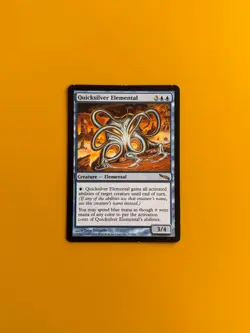 Quicksilver Elemental MP Mirrodin Mtg Magic x1 - Image 1