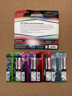 Pokemon TCG Prismatic Evolutions 3 Booster Pack, 4 JPN Packs Card Lot Sealed - Image 2