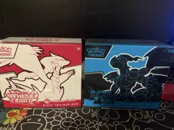 Pokemon Center White Flare & Black Bolt Elite Trainer Box Set - Image 1
