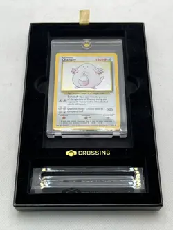 Pokemon Chansey Holo Rare 3/102 Unlimited Base Set 1999 TCG never played - Image 1
