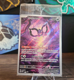 SEALED Pokemon Pecharunt SVP 129 Shrouded Fable Full Art Holo Black Star Promo - Image 1