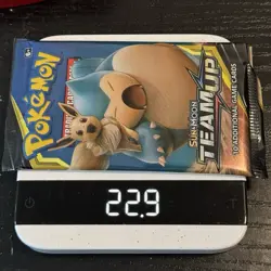 Pokemon sun & Moon Team Up GodU Pack Single Pack - Image 1
