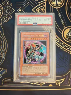 2010-2017 Yugioh Chaos Emperor Dragon IOC 000 Invasion of Chaos Reprint PSA 10 - Image 1