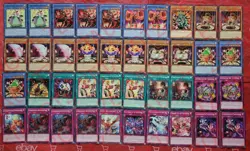 YUGIOH Libromancer Deck 40 Cards Mystigirl Doombroker Fireburst Impcantation - Image 1
