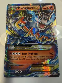Pokemon TCG Mega-Charizard-EX Holo Holo Rare Card Generations 12/83 - Image 1